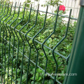 Fense de jardin en maille filaire en revêtement en poudre de flexion triangulaire